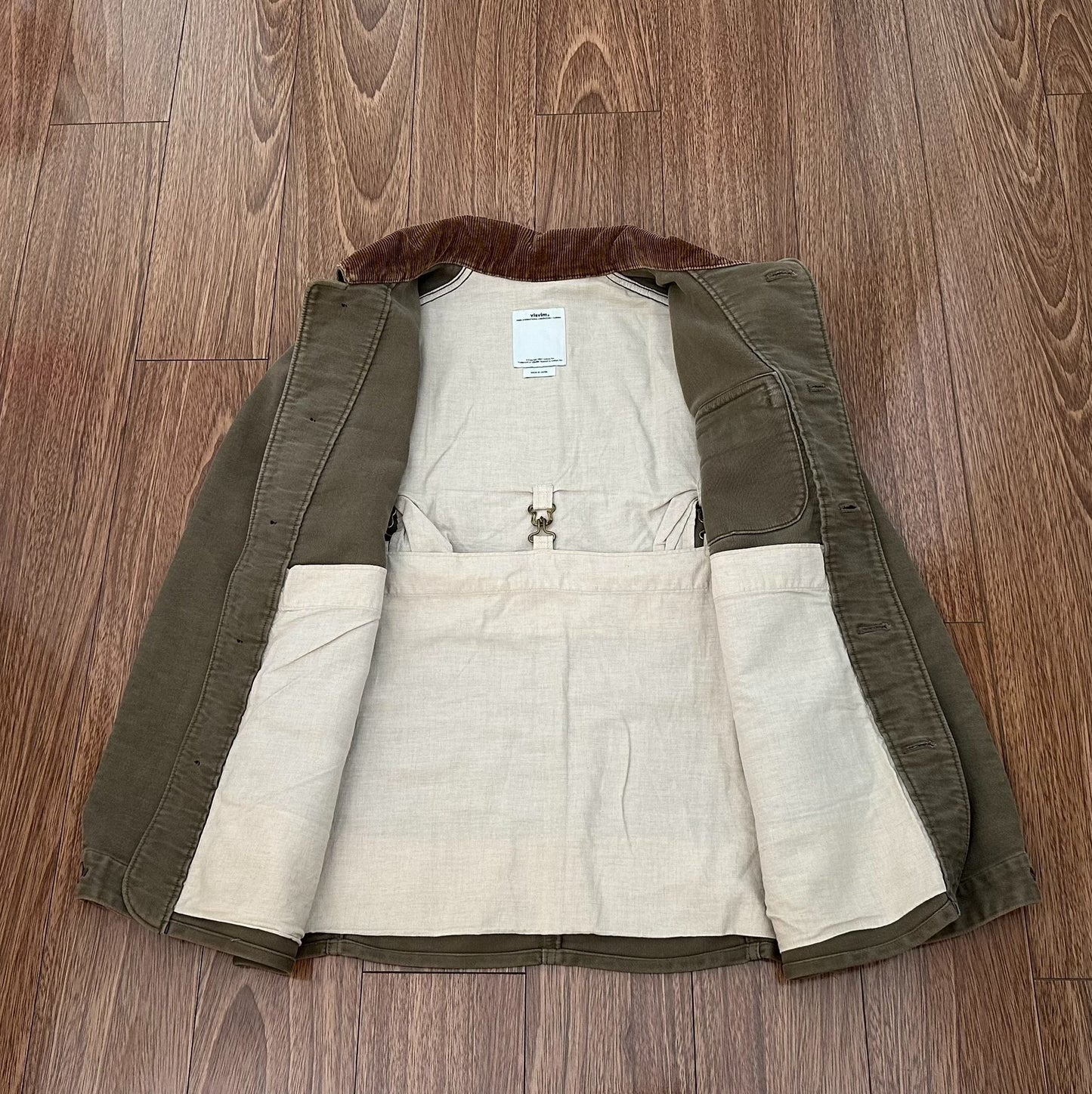visvim minie hunting jacket in good condition