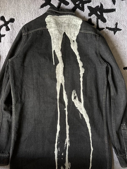 Rick Owens Vomit Denim Jacket