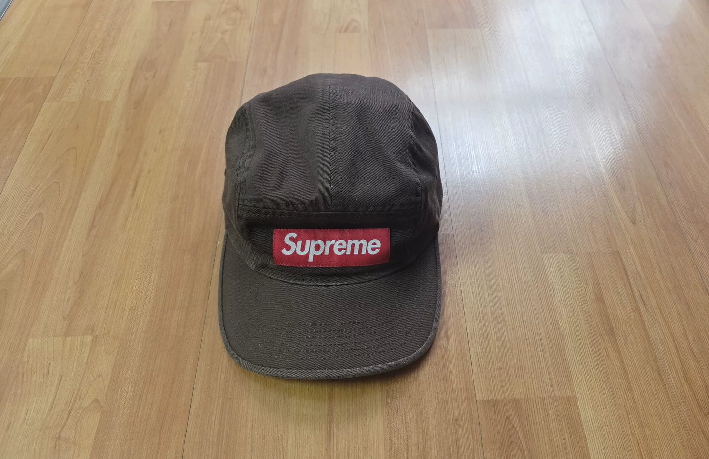 supreme washed chino twill camp cap