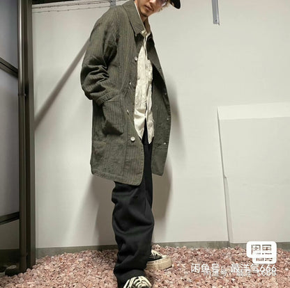 visvim monkey coat with unique textures and patterns