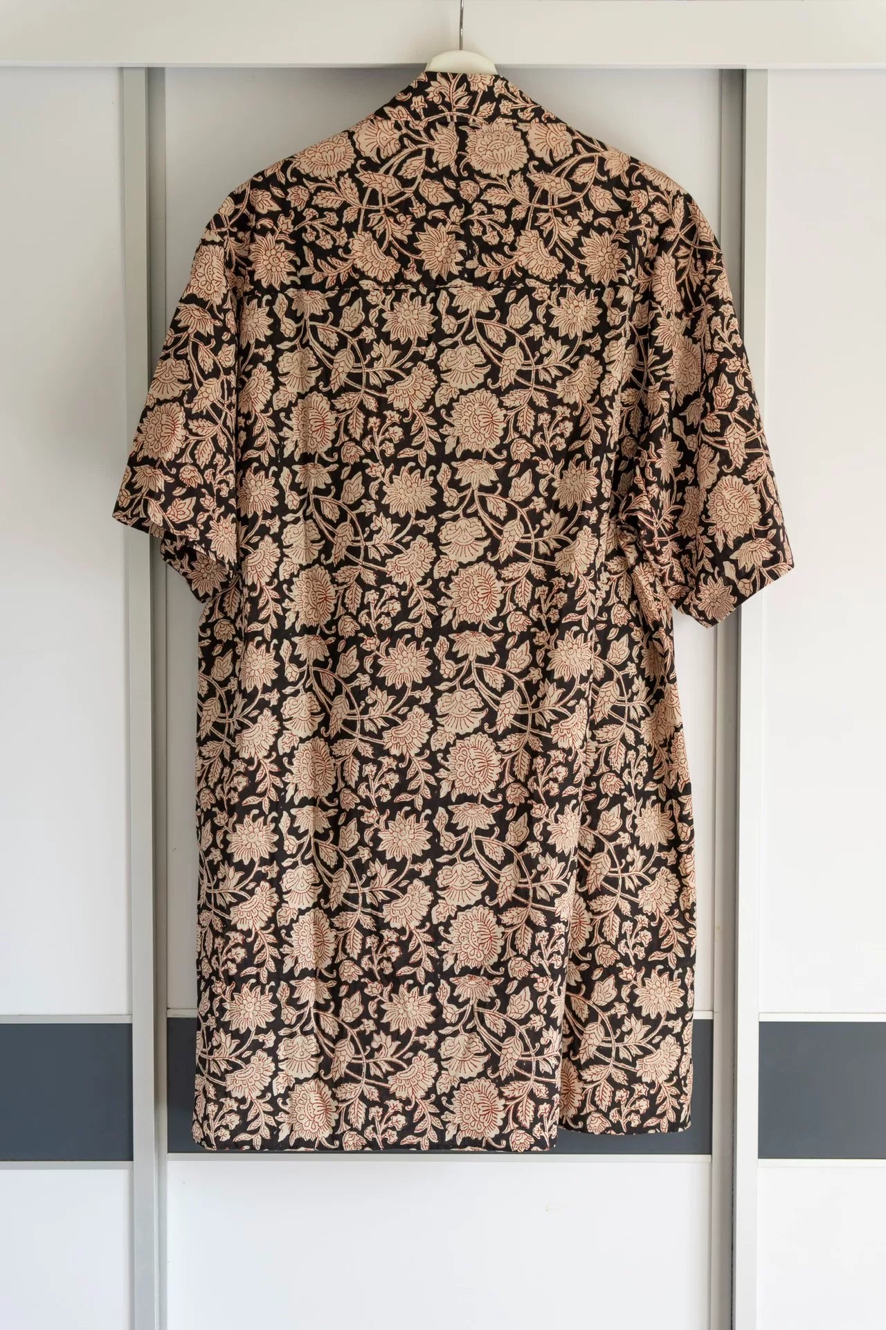 yohji yamamoto floral short sleeve shirt