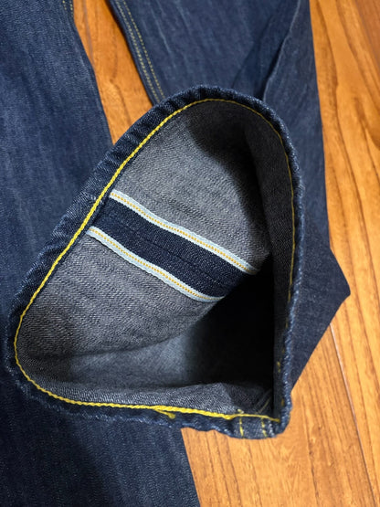 levis fenom gold label raw denim jeans