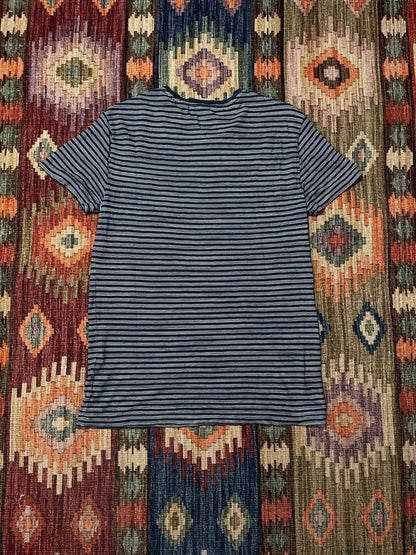 RRL Stripe Pocket Short Sleeve T-shirt S