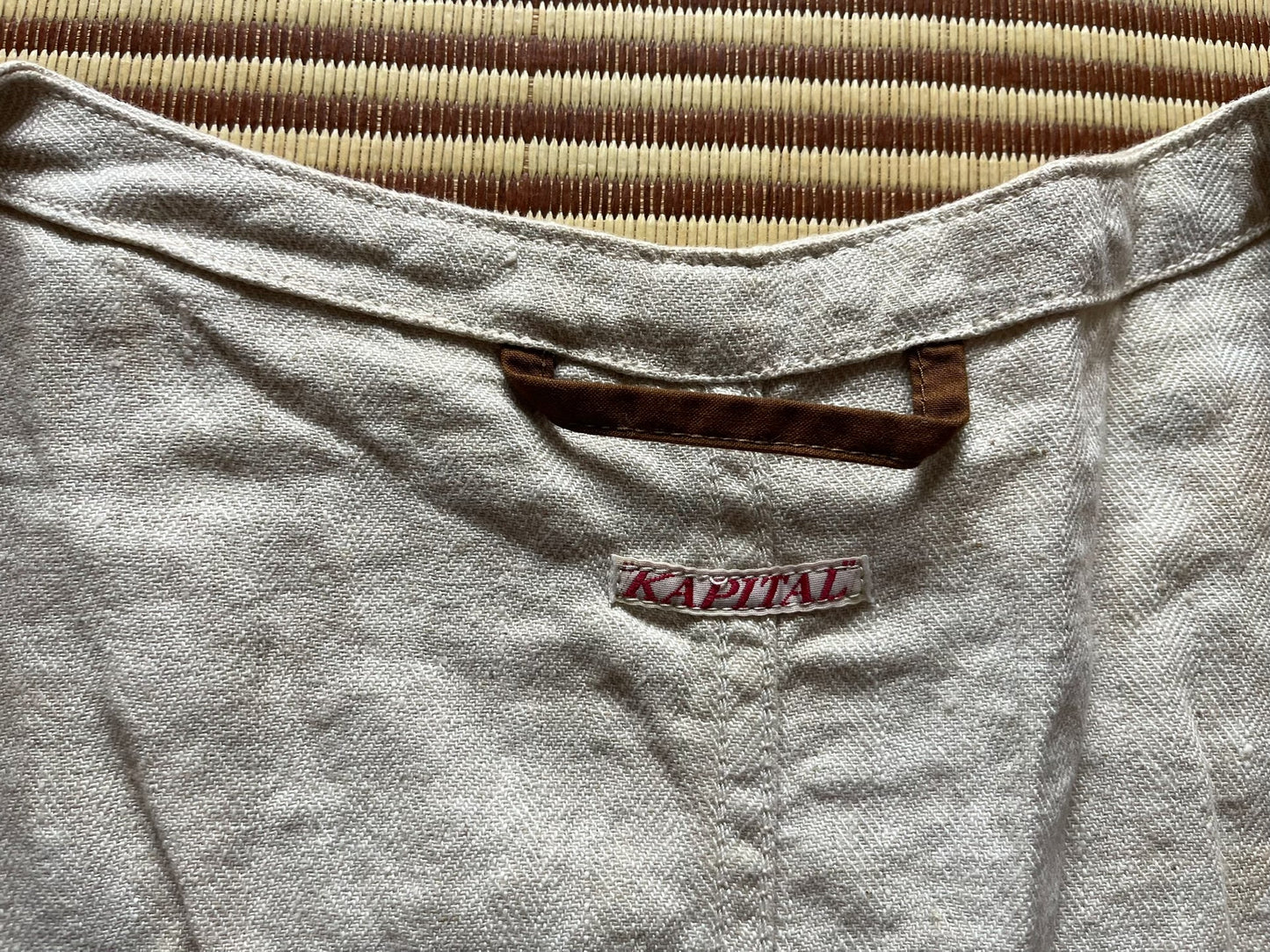 Kapital Vintage Light Wash Vest