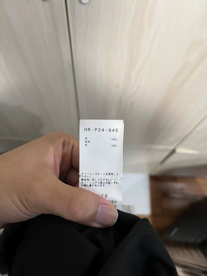 Yohji Yamamoto Zippered Wool Pants