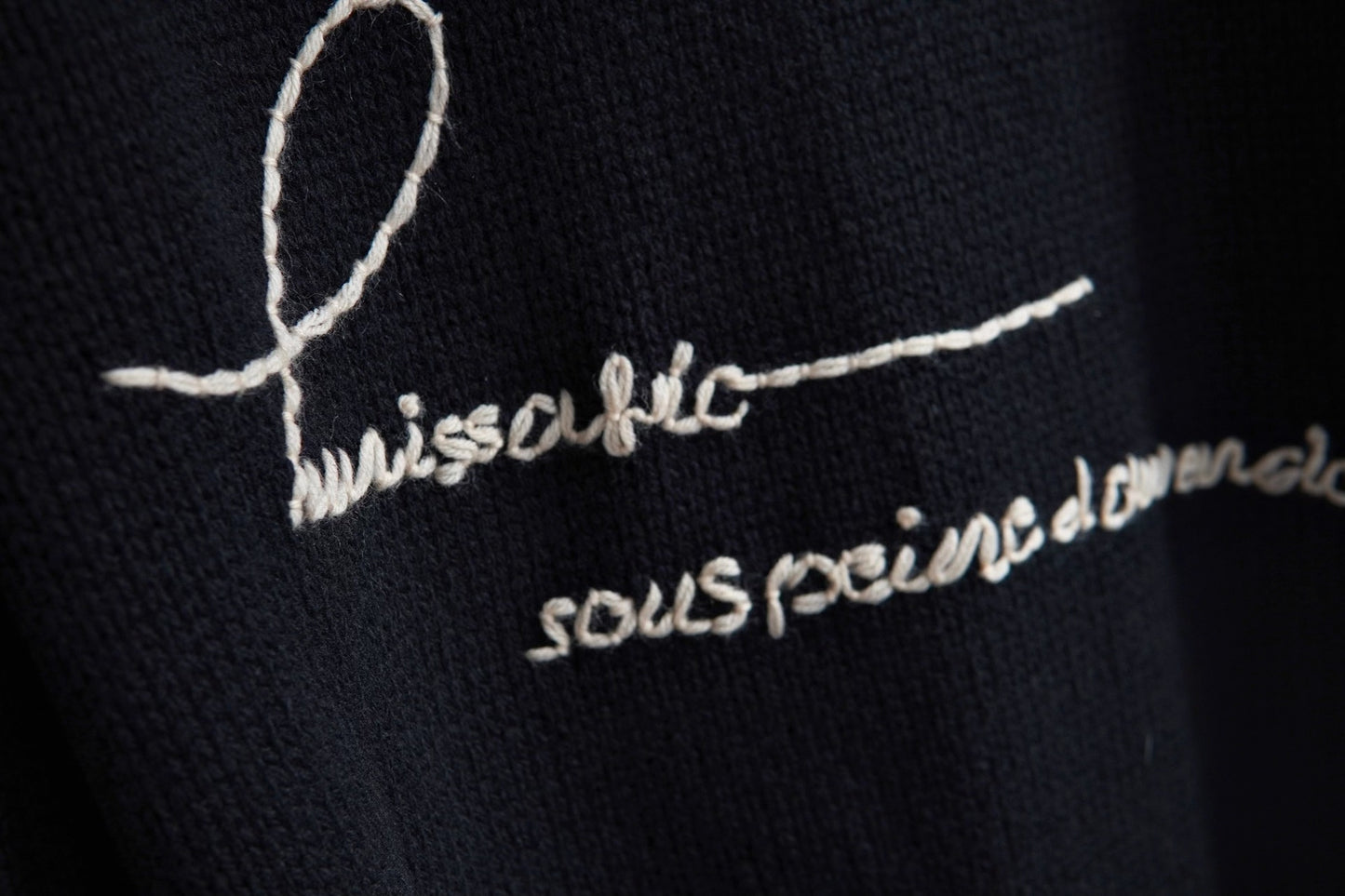 Yohji Yamamoto A/W 2007 Knit Sweater Coat
