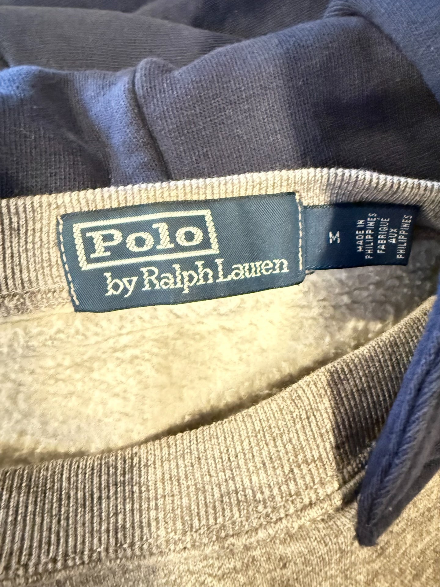 Polo Ralph Lauren Gray Blue Graphic Top