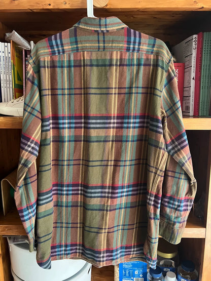 Ralph Lauren Plaid Shirt with Elbow Patches