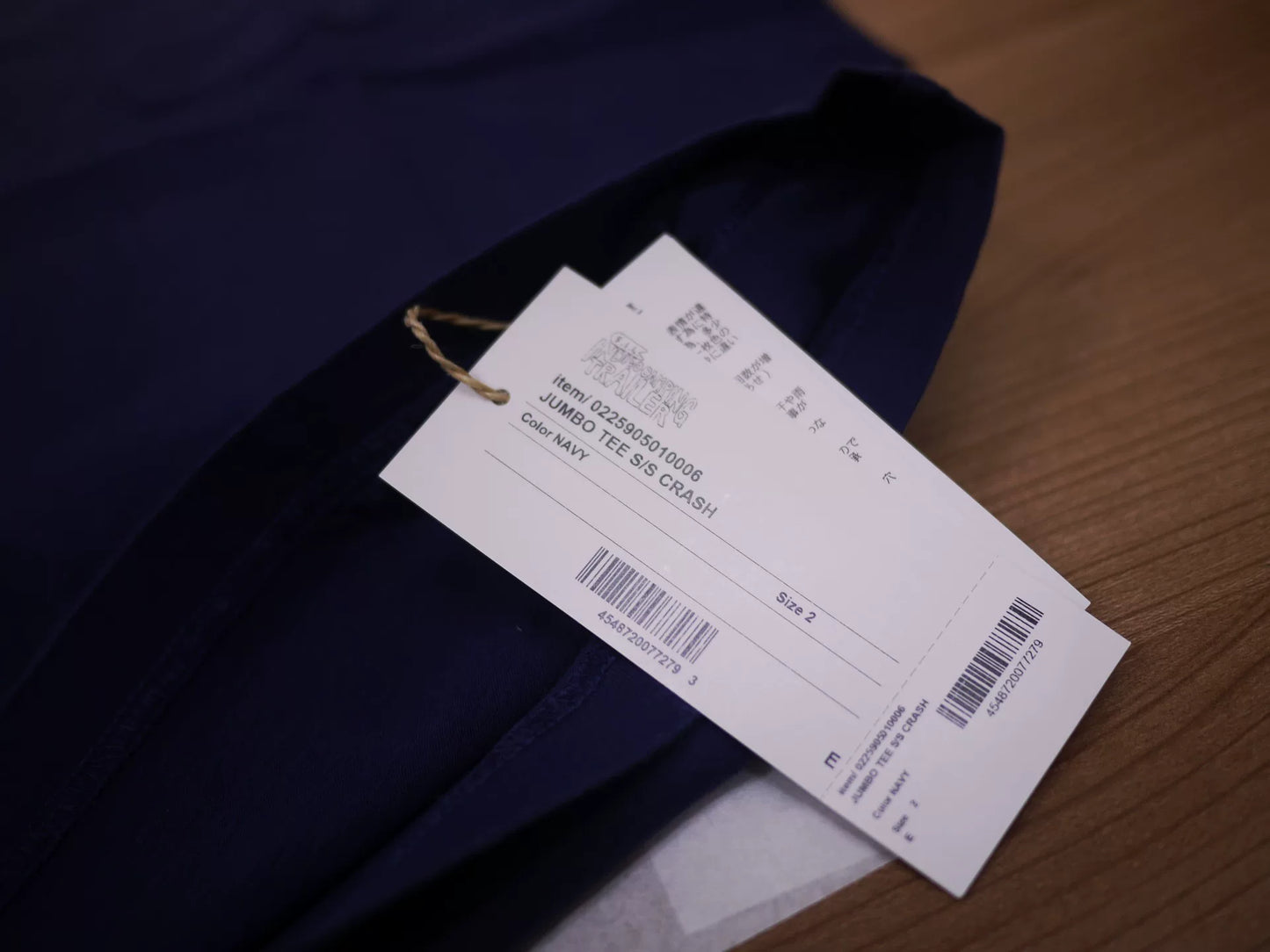 25SS ICT VISVIM JUMBO TEE CRASH