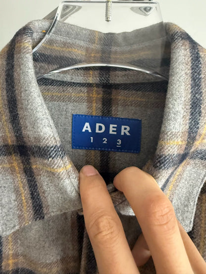 Ader Error Plaid Wool Shirt
