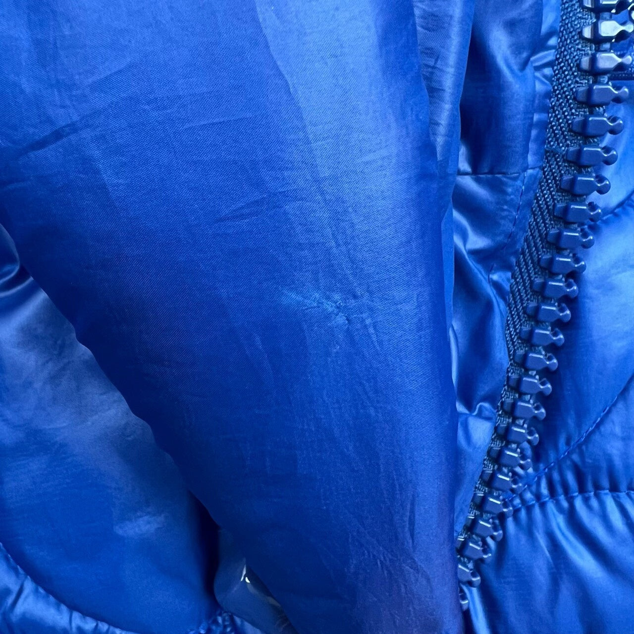 Louis Vuitton Blue Monogram Embossed Jacket