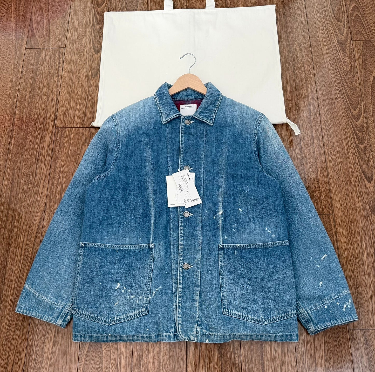 Visvim Down Denim Jacket