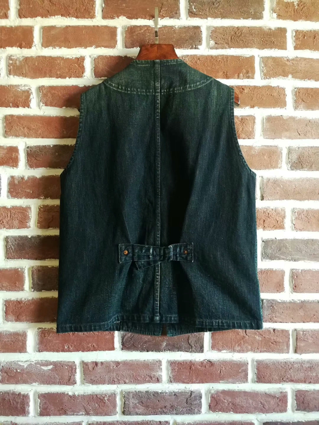 Kapital Western Leather-Trimmed Vest