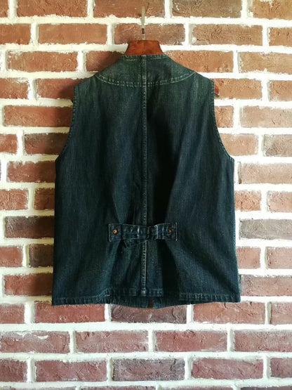 Kapital Western Leather-Trimmed Vest