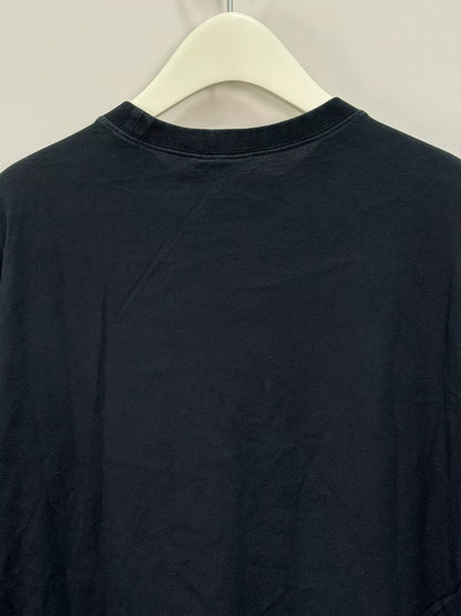 Dior Black Stamp Graphic Short Sleeve T-Shirt