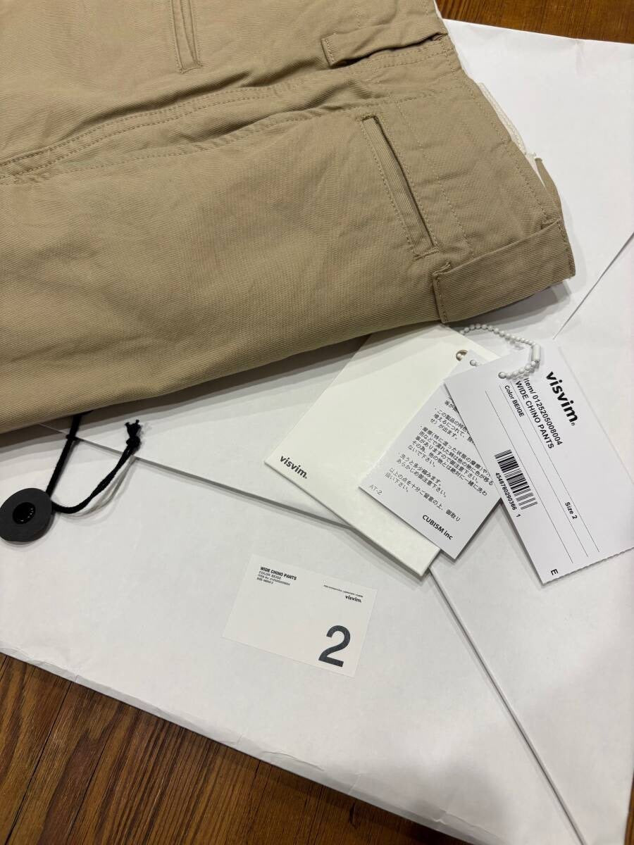 visvim 25AW Wide Chino Pants