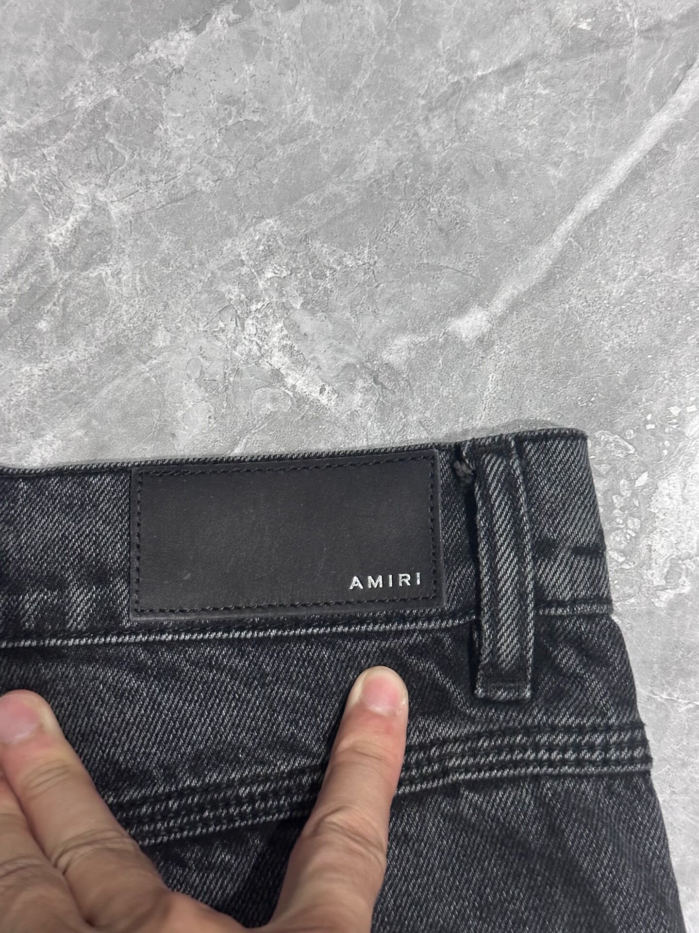 AmiRI Denim Flare Work Pants
