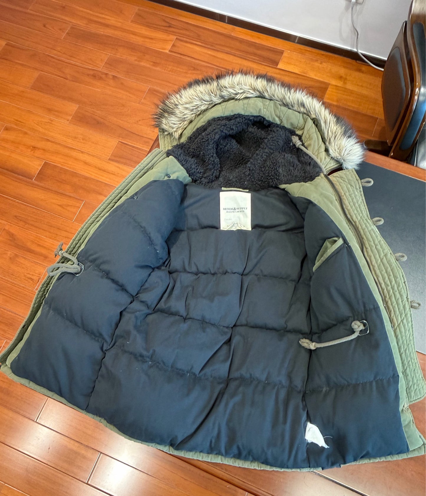 Ralph Lauren Polar Down Jacket Rare Small