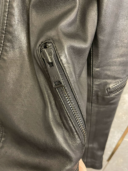 black leather motorcycle jacket from bluesheroes