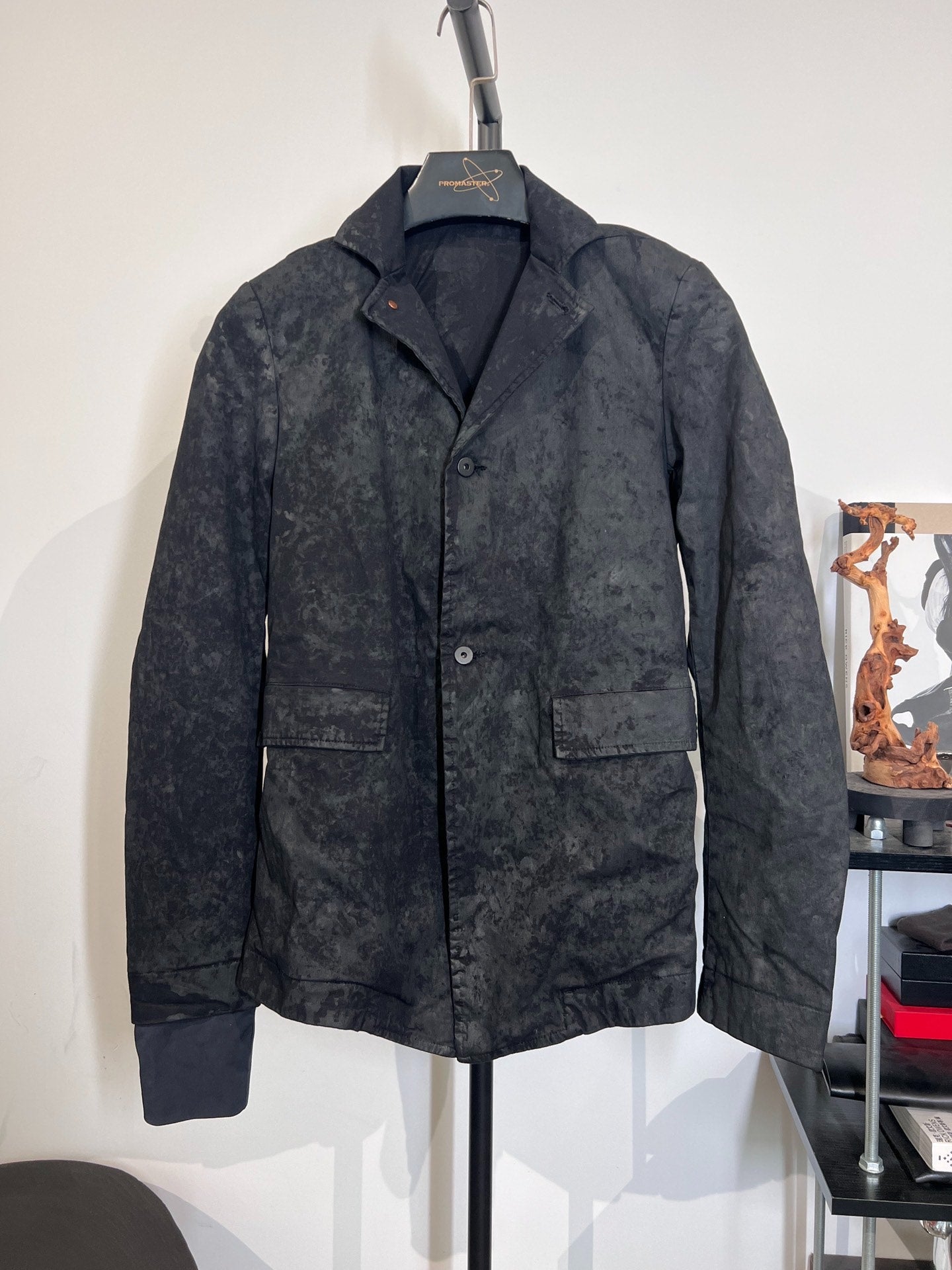 Boris Bidjan Saberi 11by BBS B1 Waxed Blazer