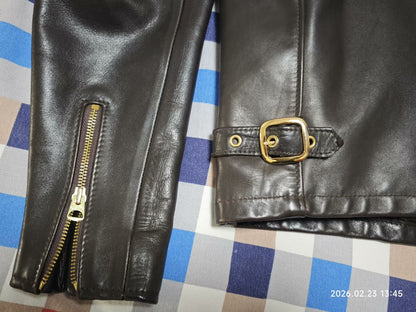 Schott 141 Leather Motorcycle Jacket