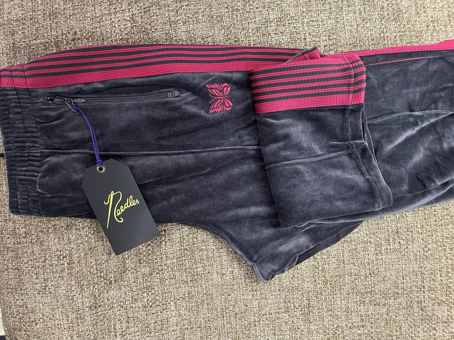 Needles Narrow 23SS Velvet Pants