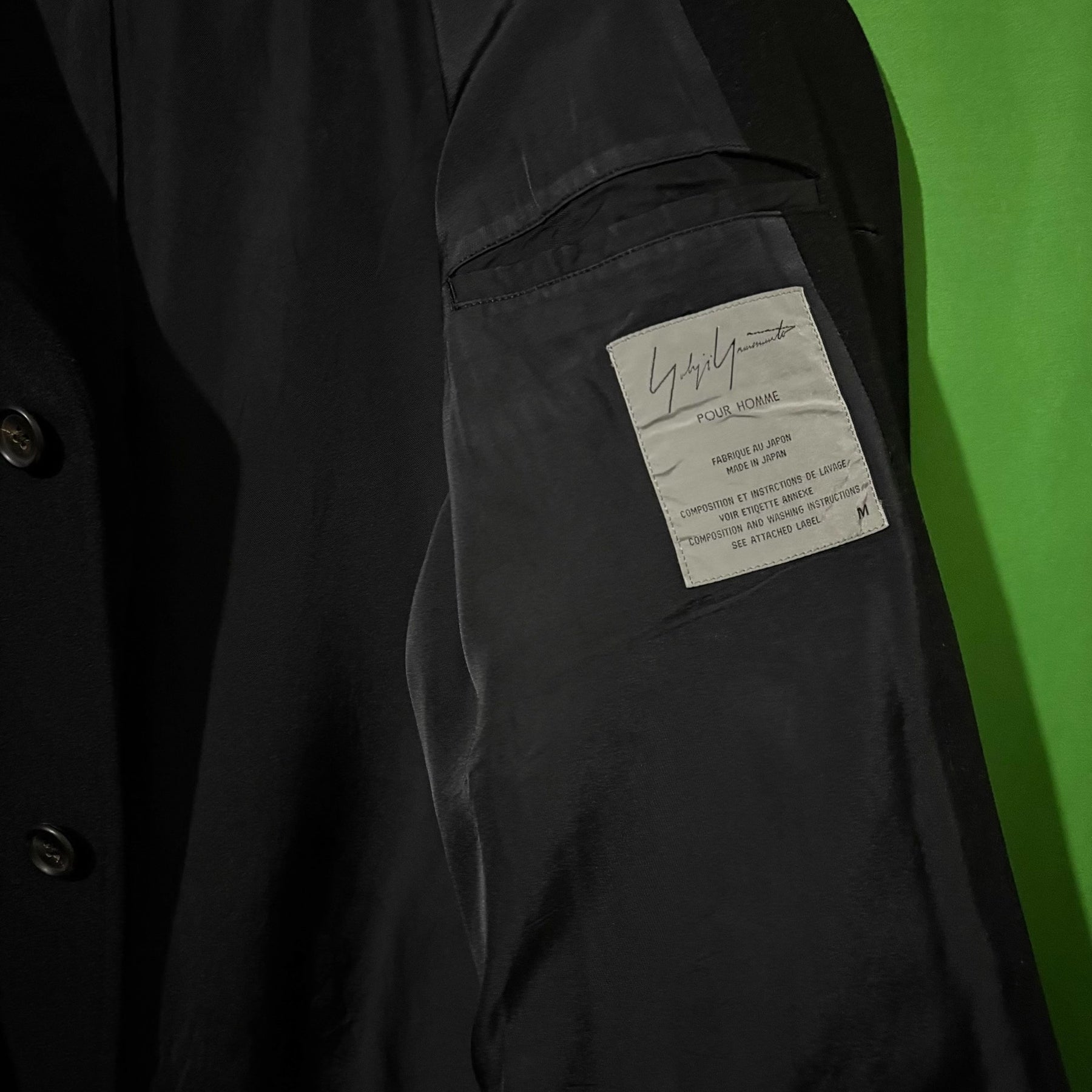 Yohji Yamamoto 92 AW Gold Embroidery Jacket