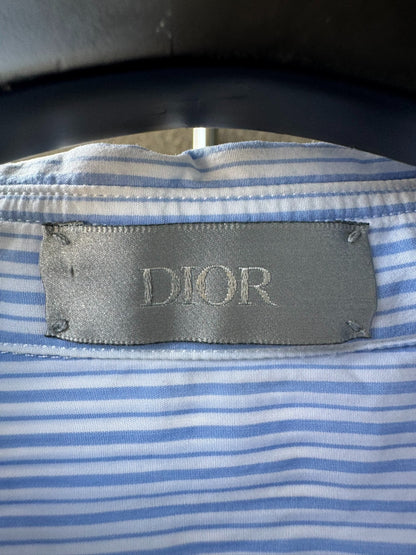 Dior Striped Loose Long Sleeve Shirt