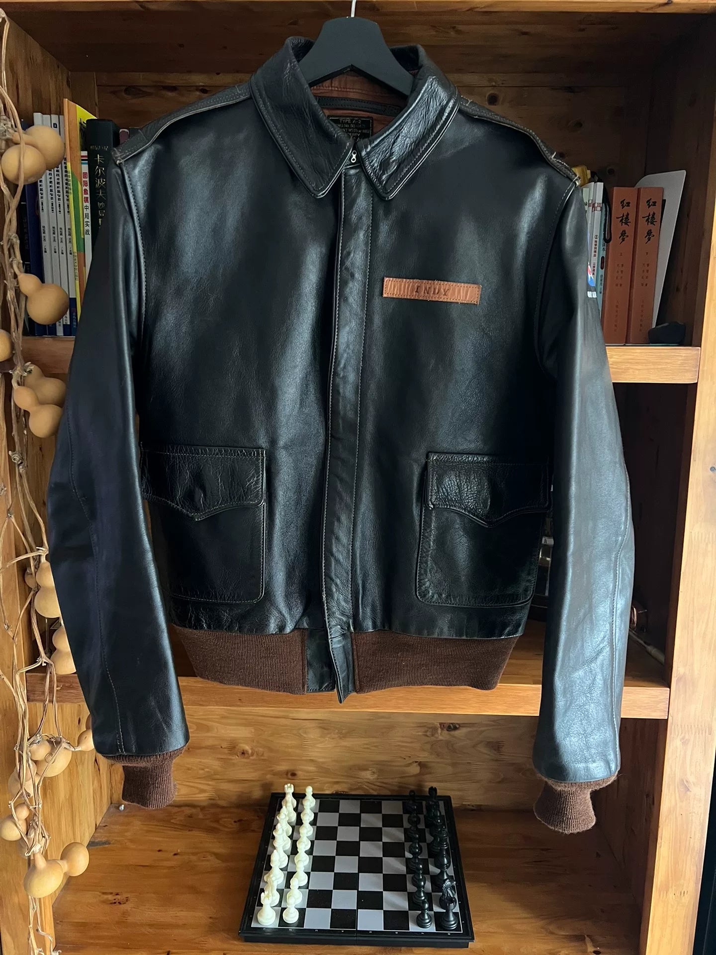 toys mccoy a2 flight jacket leather