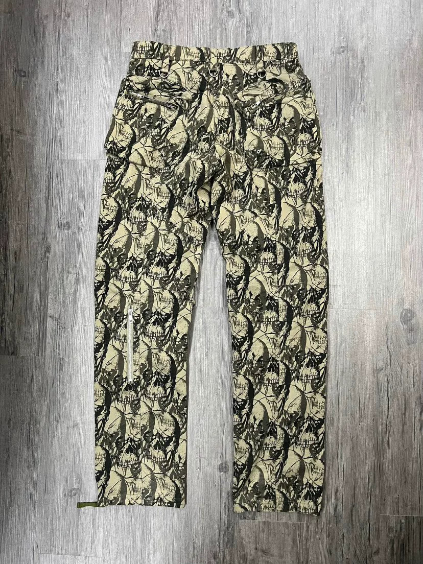 nude camouflage cargo pants
