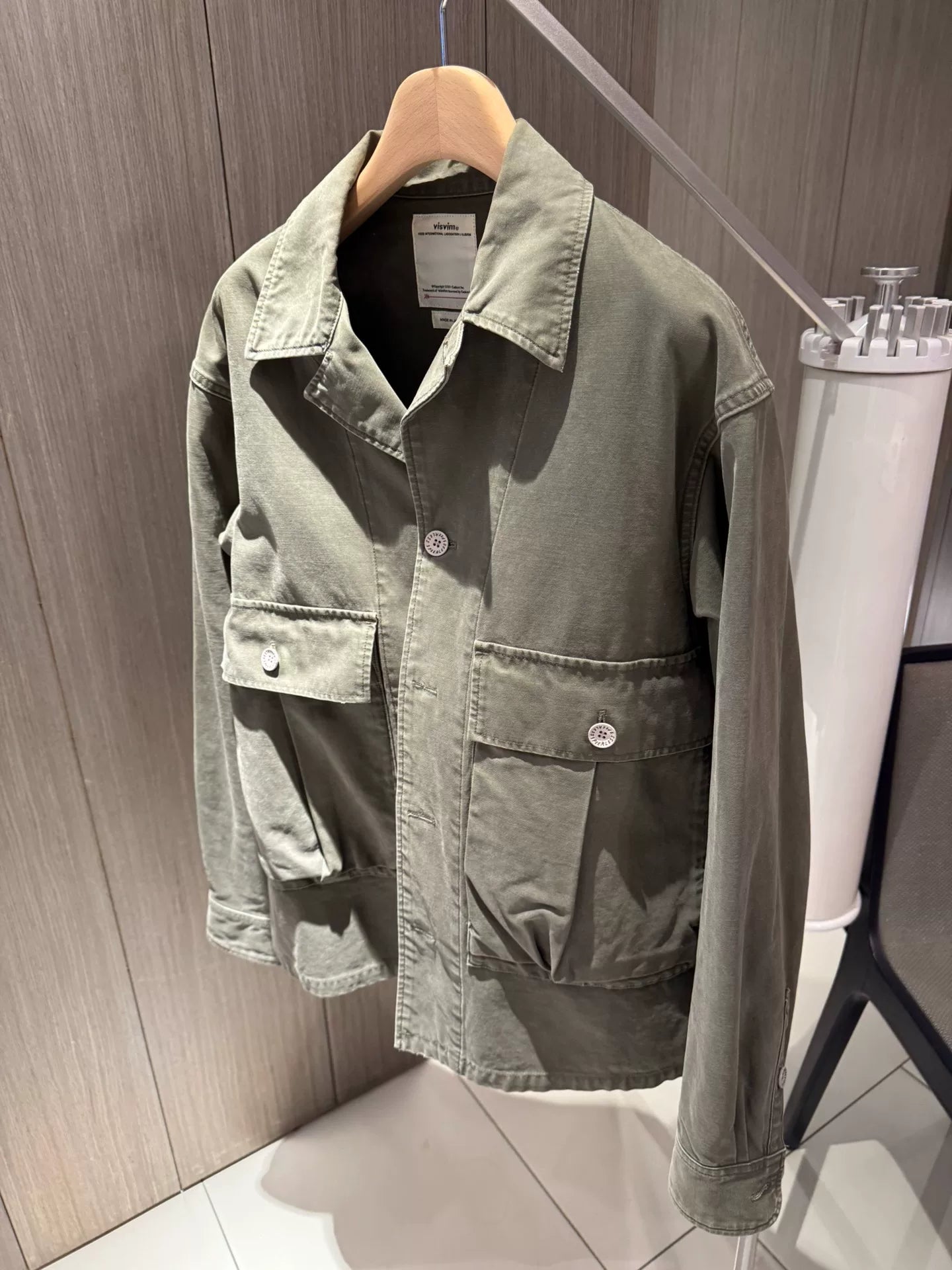 visvim DOMAINE SHIRT JKT PALIS olive
