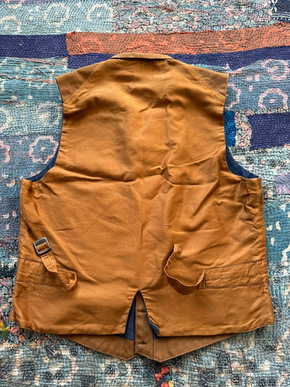 mister freedom work vest in brown color