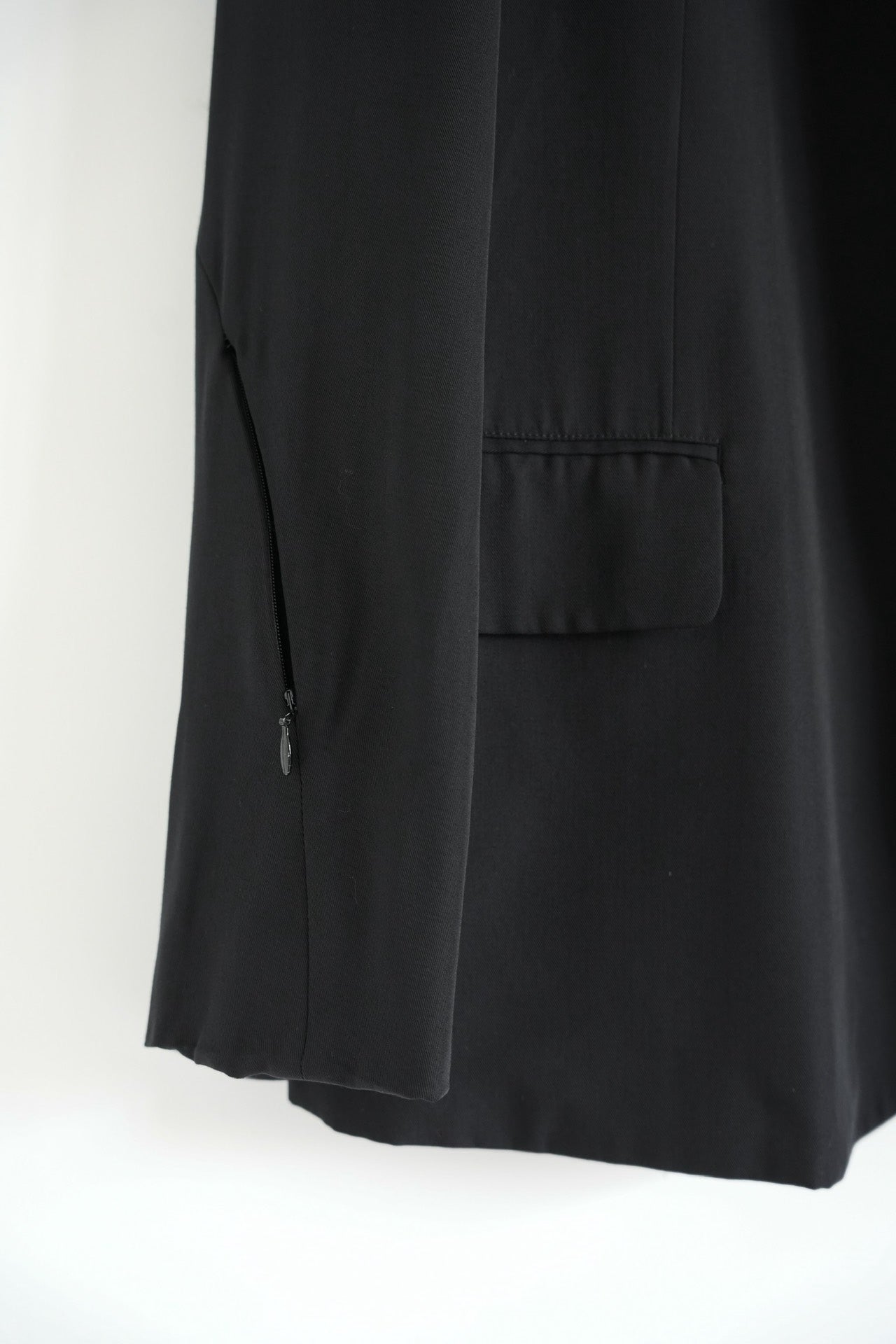 Yohji Yamamoto 99SS Curved Zipper Suit
