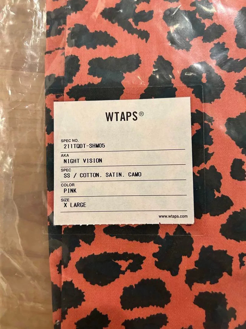 WTAPS 21SS Nightvision Short Sleeve Shirt