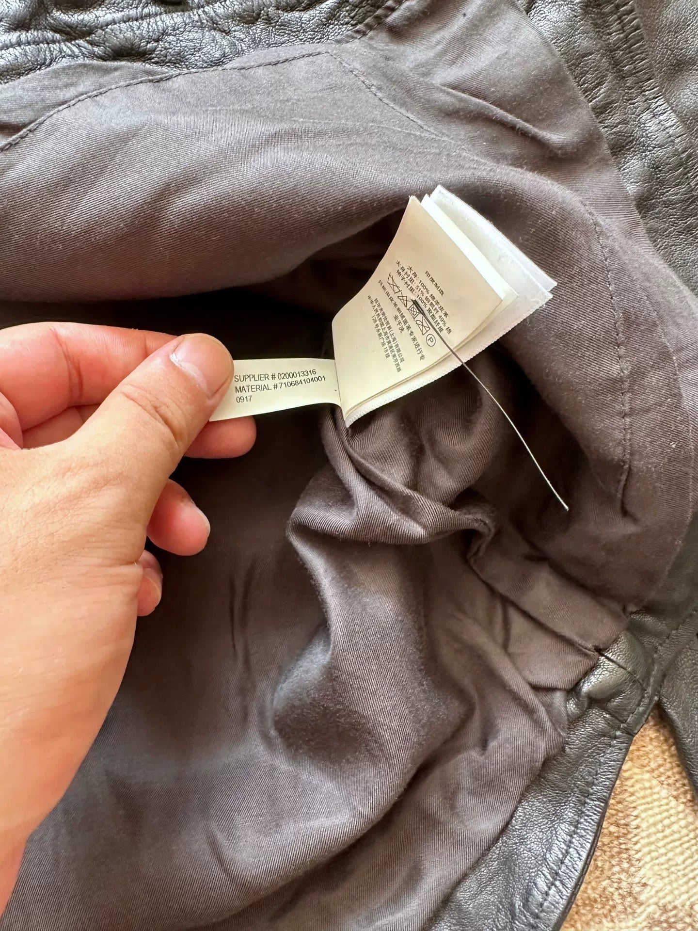 Ralph Lauren Leather Shirt Jacket