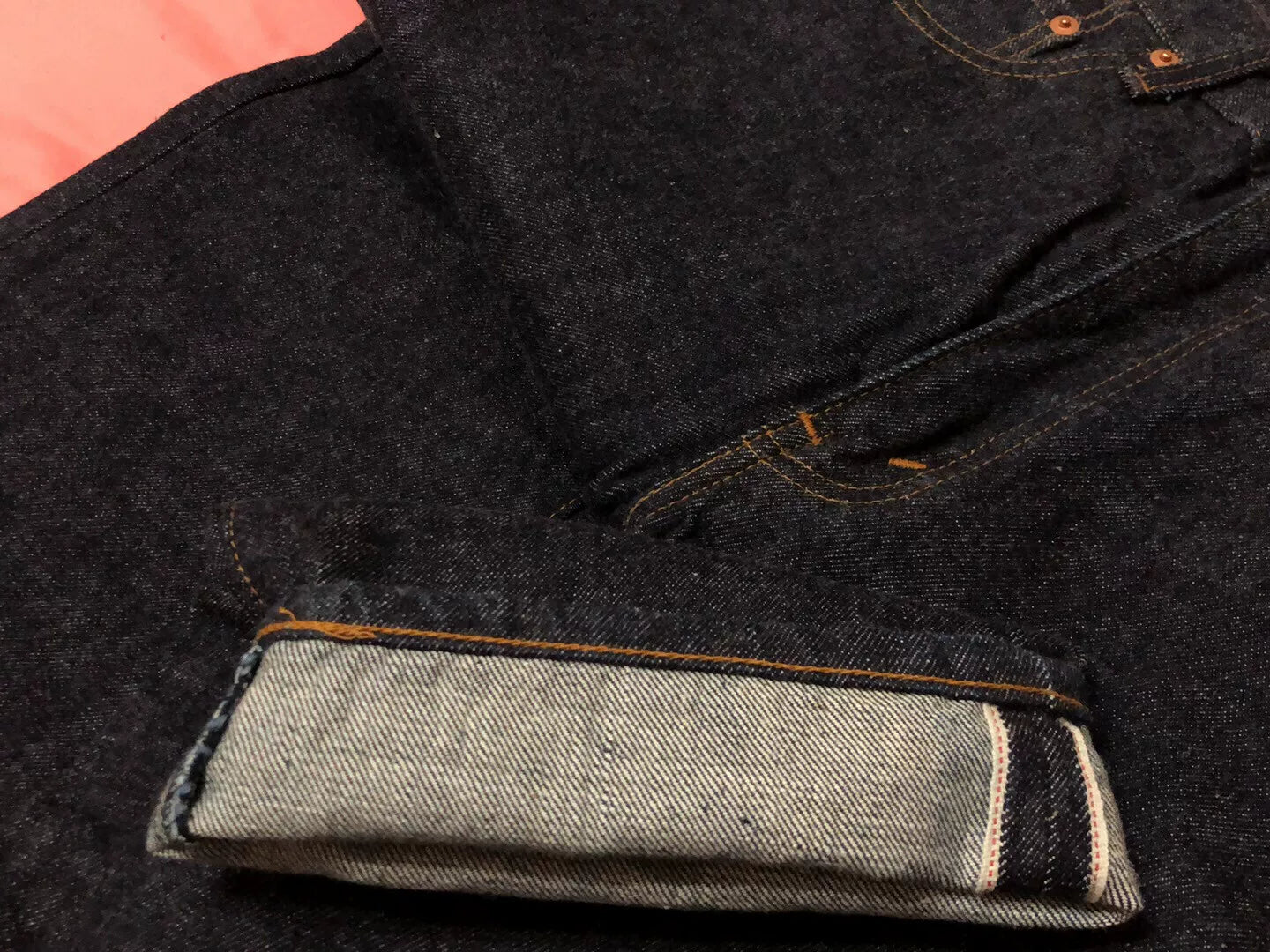 LVC Levi's 502 J22 Raw Denim Jeans