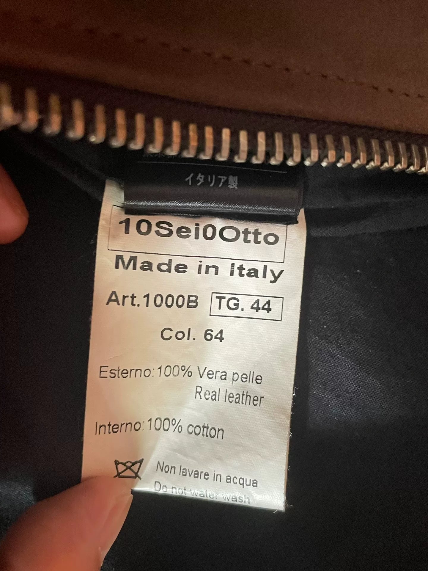 10SEI0OTTO Leather Jacket