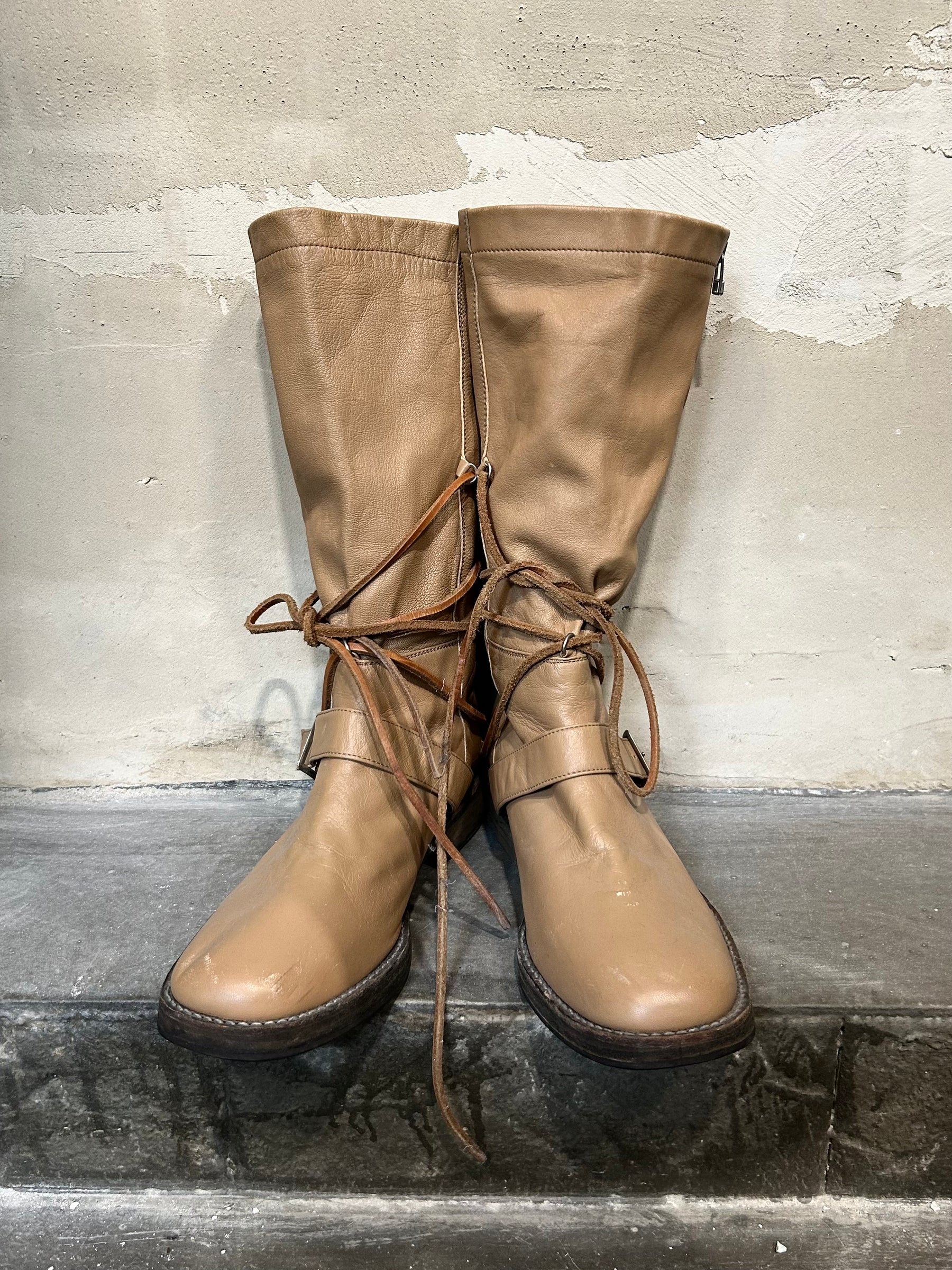 UNDERCOVER 05AW Engineer Lace-Up Boots