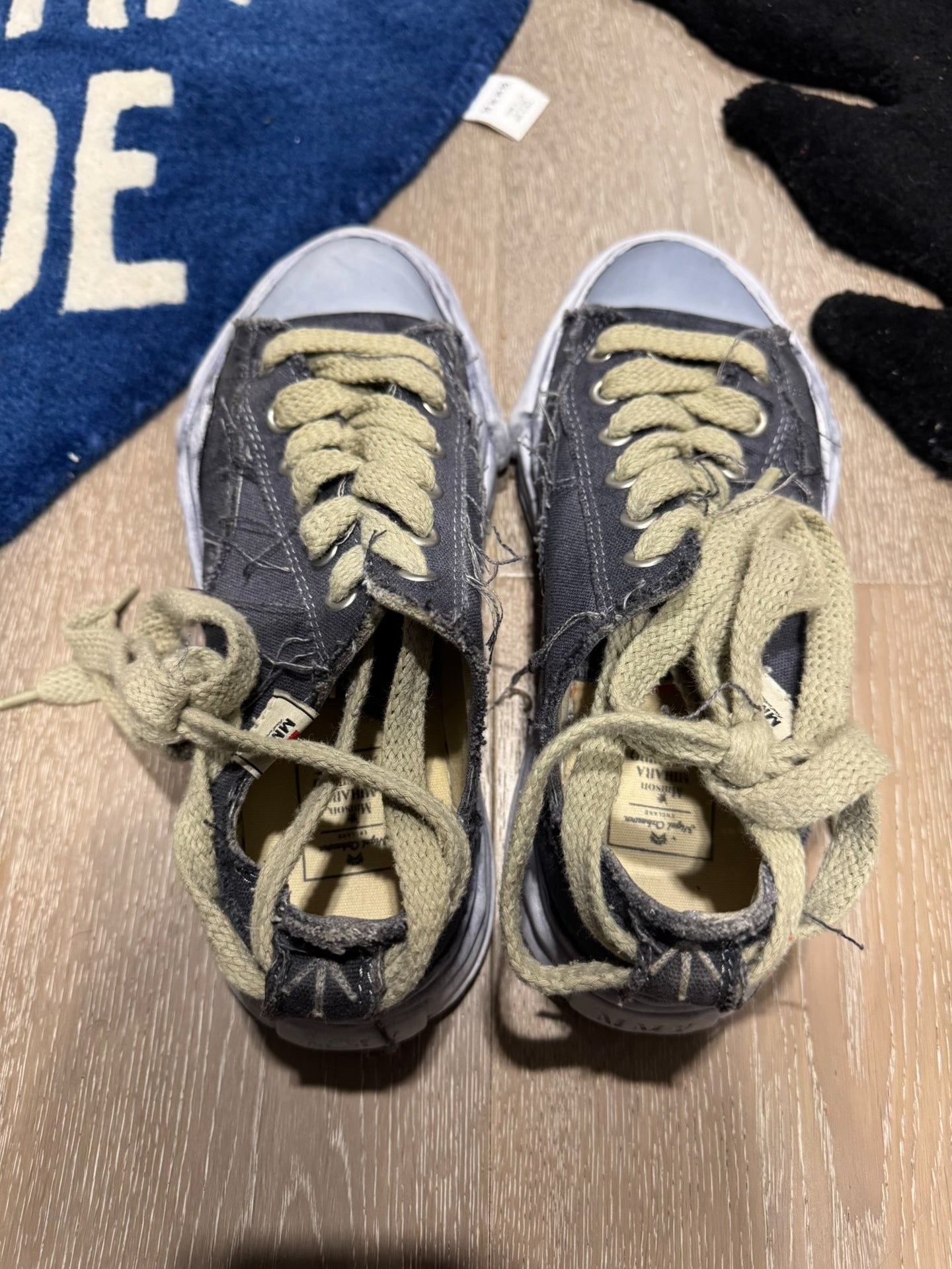 MMY x Nigel Cabourn Dissolved Shoes