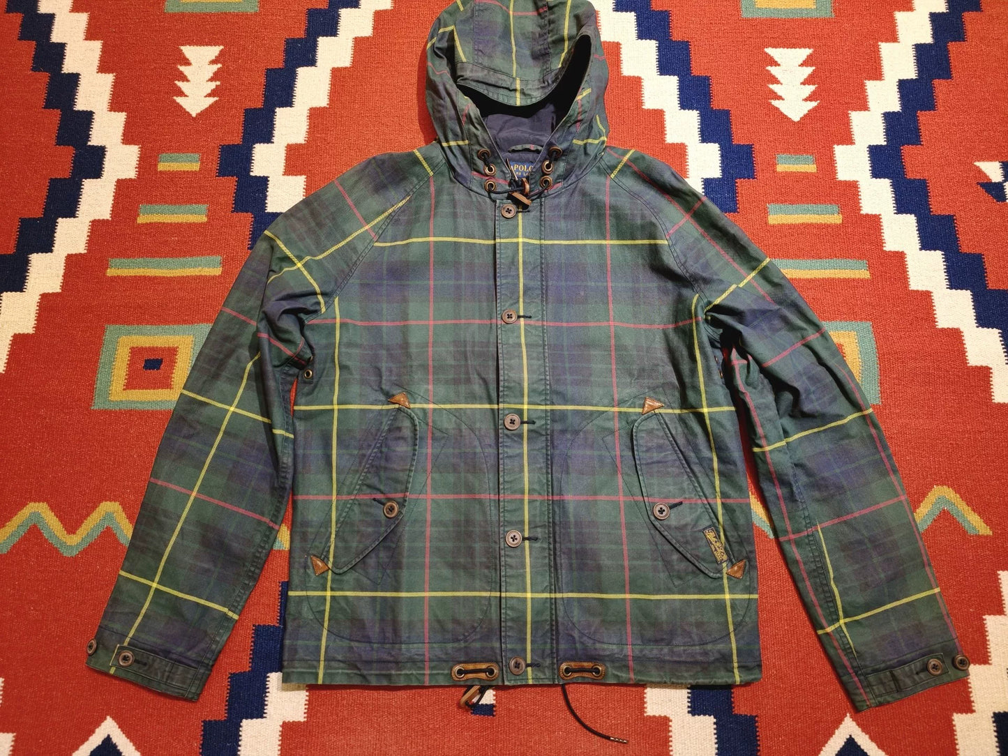 Polo Ralph Lauren Classic Plaid Hooded Jacket