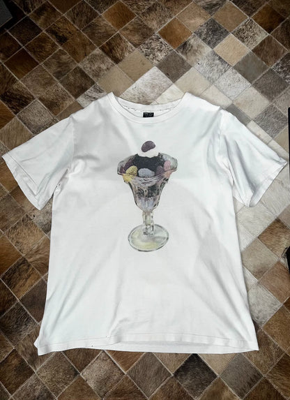number nine ice cream graphic tee