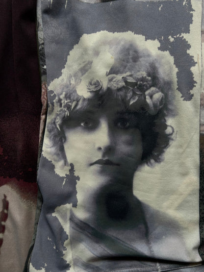 Jean Paul Gaultier Mesh Overlay Top