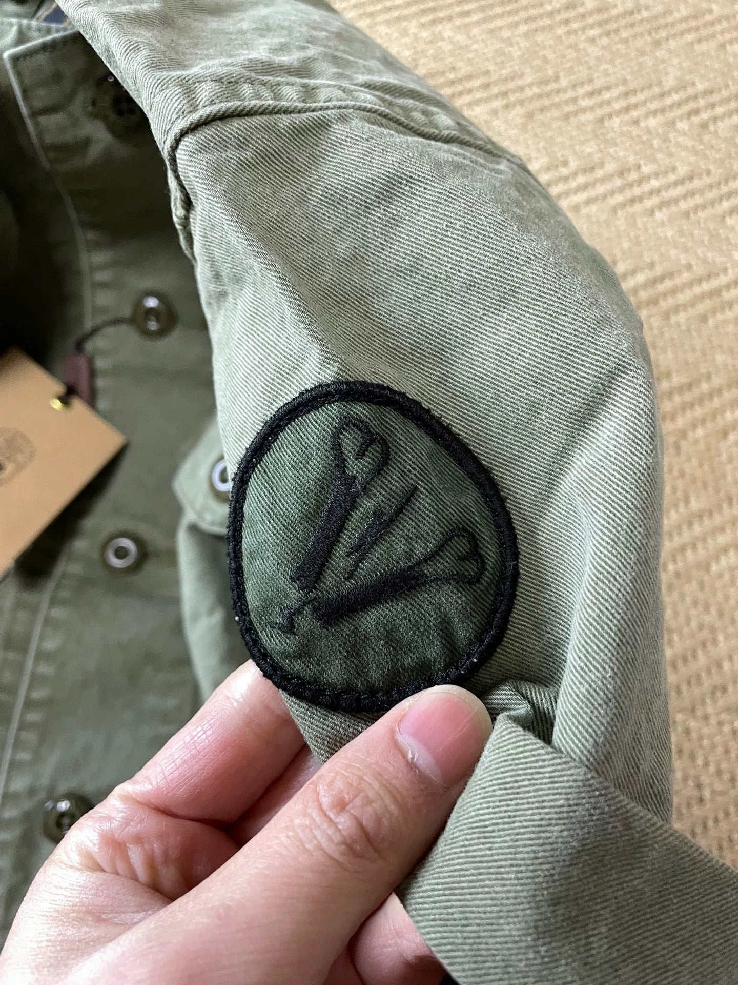 WTAPS 17SS SCOUT Washed Military Shirt
