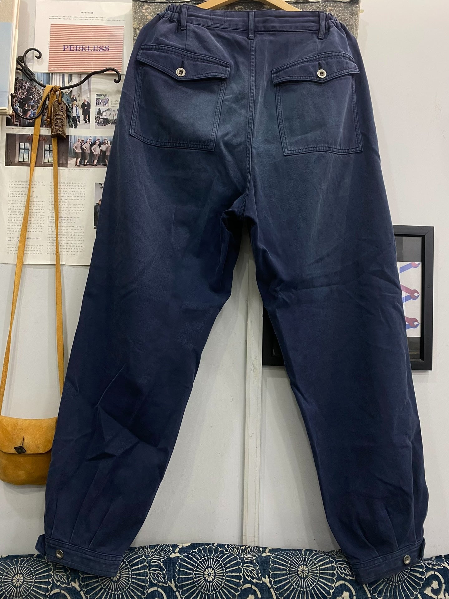 visvim indigo carroll pants 23SS ICT