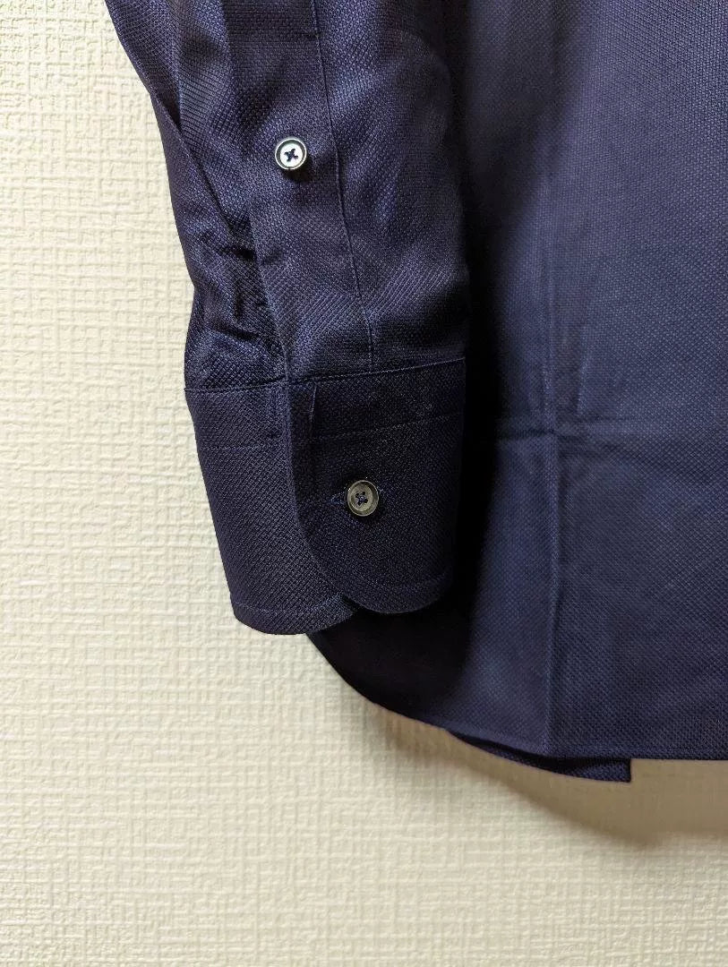 navy long sleeve shirt by stile latino