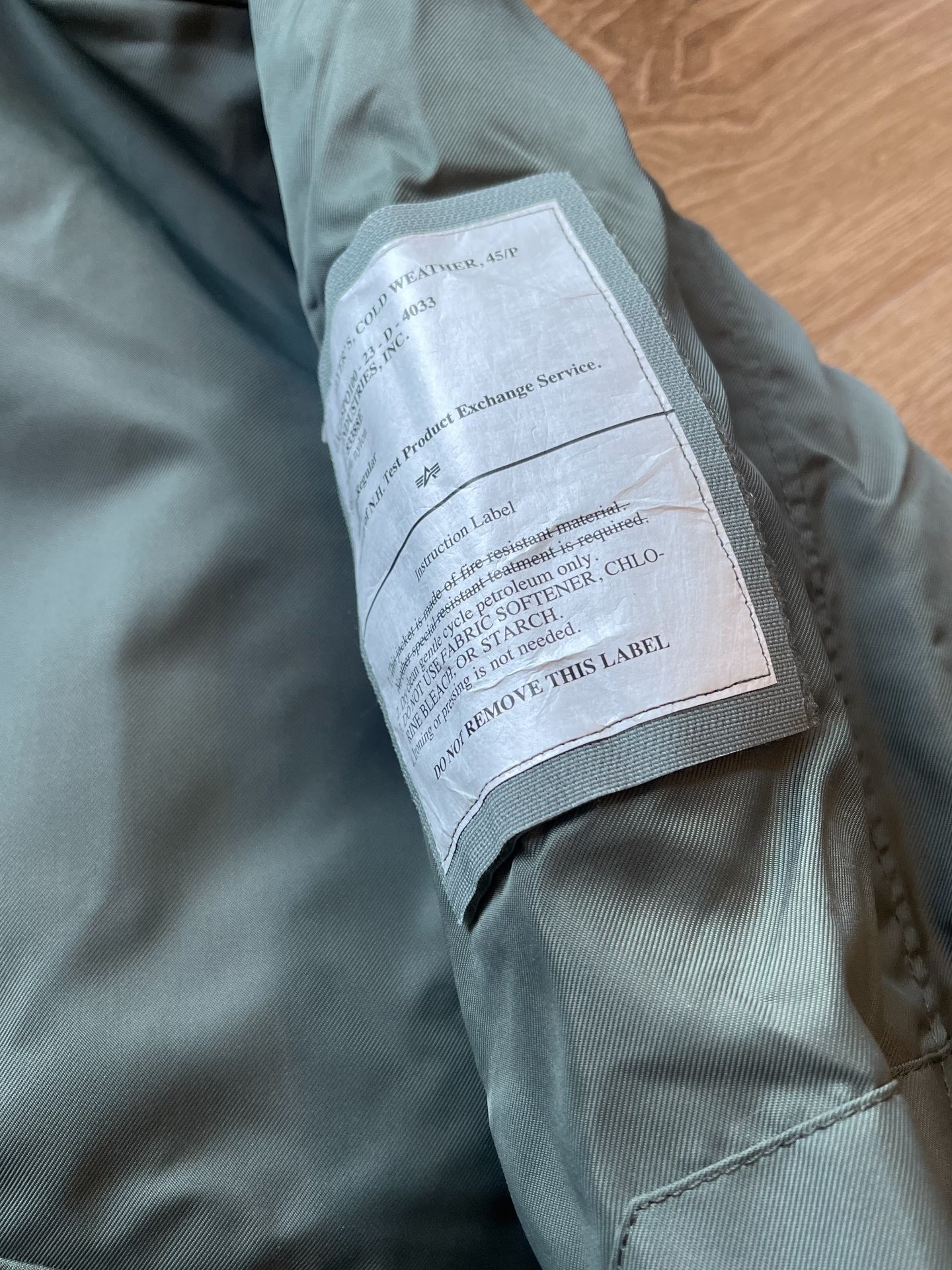 N.HOOLYWOOD x Alpha Hooded Flight Jacket