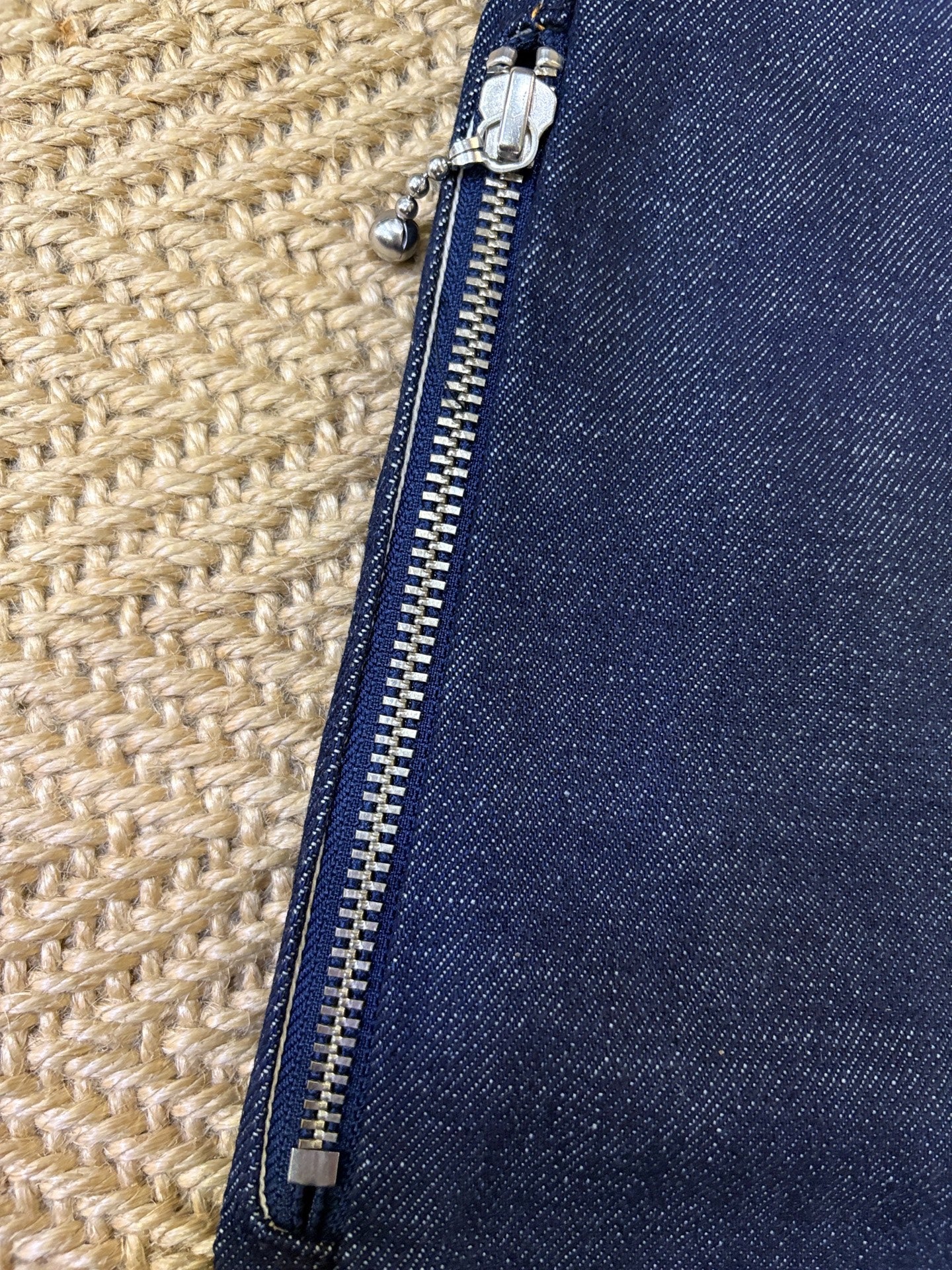 Levi's Fenom Turquoise Accent Heavyweight Raw Jeans