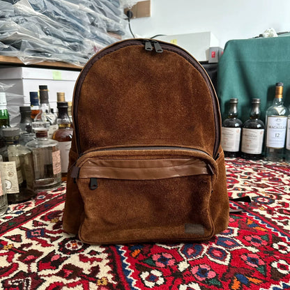 porter both day pack leather backpack