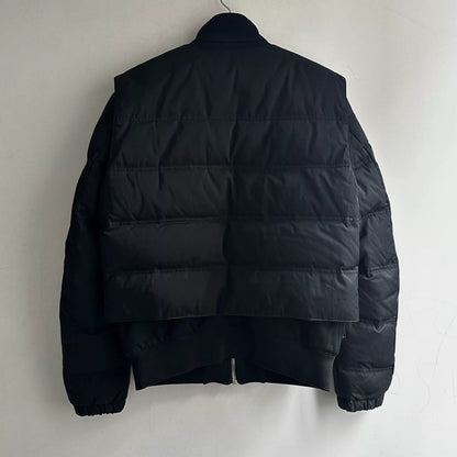 dirk bikkembergs zip-up down jacket