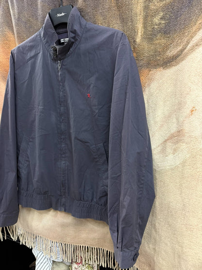 raf simons embroidered jacket with water wash